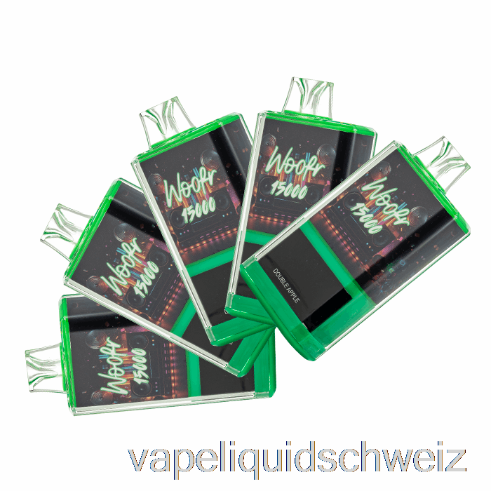 [5er-Pack] Woofr 15000 Einweg-Vape-Liquid E-Liquid Schweiz